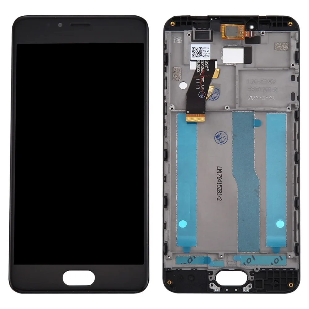 Высокое качество для Meizu M5s / Meilan 5s ЖК экран и дигитайзер полная сборка с