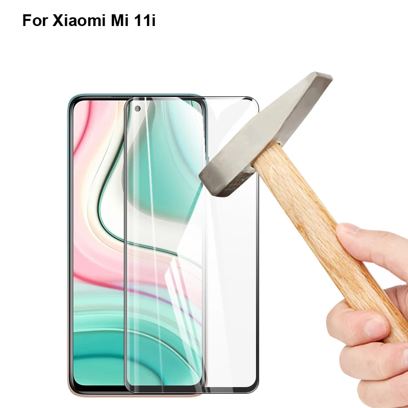 

5 шт. для Xiaomi mi 11i 3D пленка из закаленного стекла защита для экрана Защитная полная защита для Xiaomi mi 11 i Mi11i