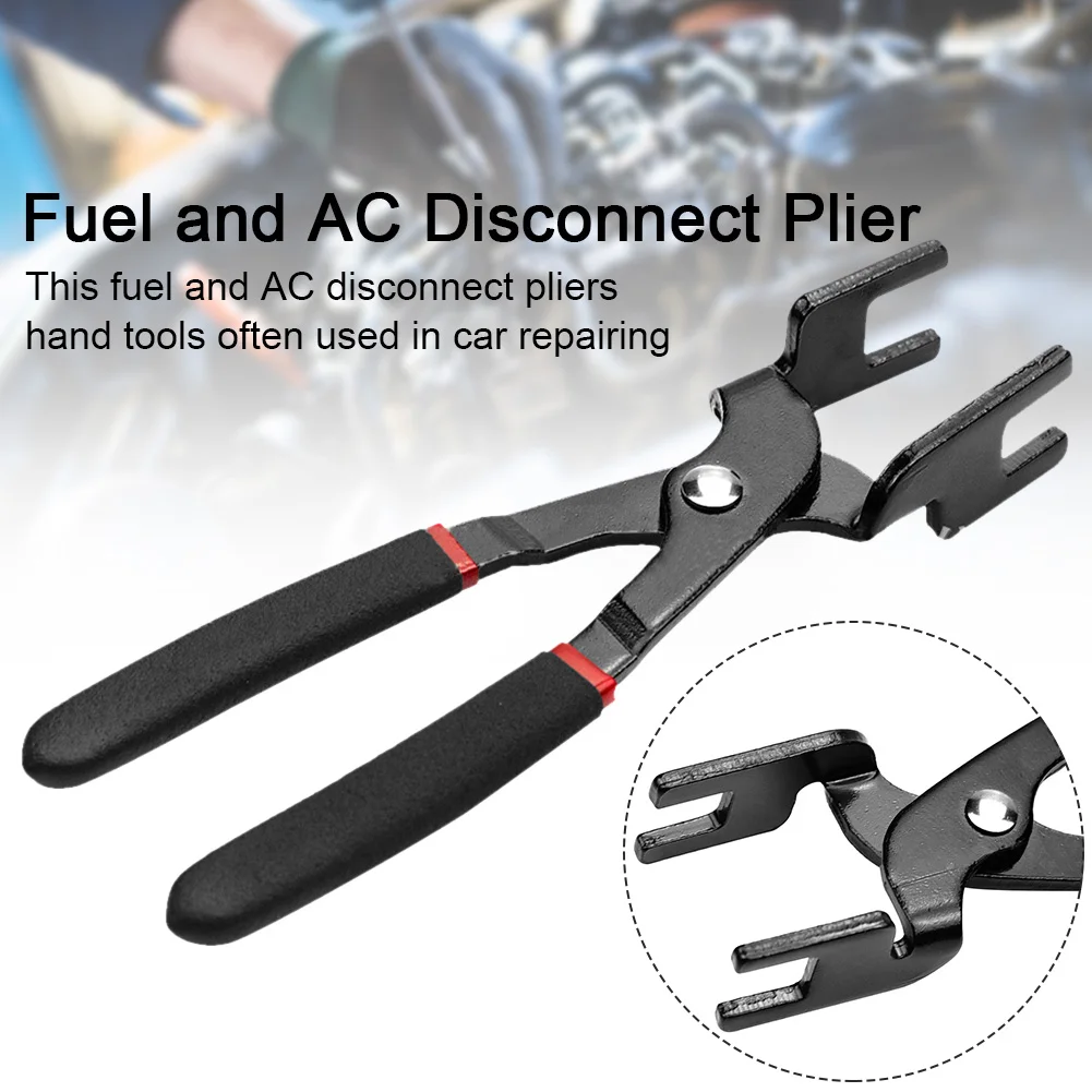 

Hand-held Car Repairing Iron Labor Saving Reconnecting Disassembly Fuel And AC Disconnect Plier Automotive Auto Accessories