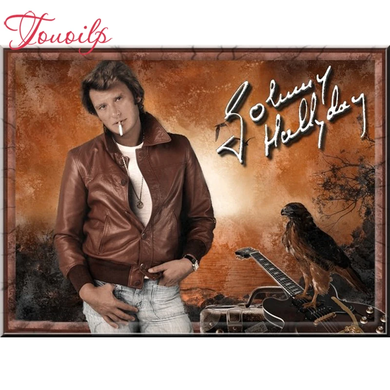 

DIY,Full,Diamond Embroidery,photo custom,Johnny Hallyday Diamond Painting,Cross Stitch,Diamond Mosaic,home Decoration,Christmas
