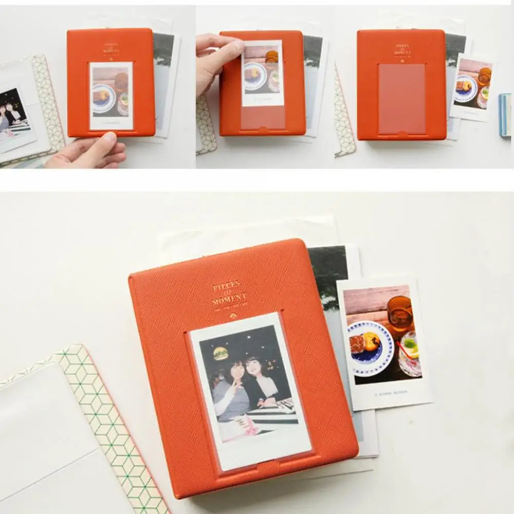 3 дюйма 64 карманы фотоальбом мелкий рисунок карты хранения билетов держатель