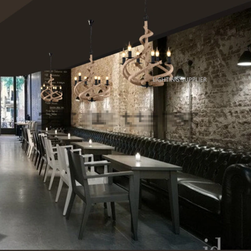 Американский Лофт ретро промышленный креативный индивидуальный Ресторан