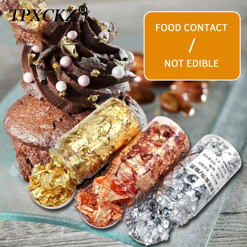 

TPXCKz Gold Foil of The Candle 2g Wax Foil Handmade Candles Creative Scented Candles DIY Materials Mousse Foil Decoration