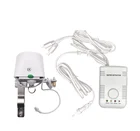 Датчик утечки воды с автоматическим отключением DN15 манипуляторный клапан Детектор защиты от перерасхода воды с 2 сенсорными кабелями