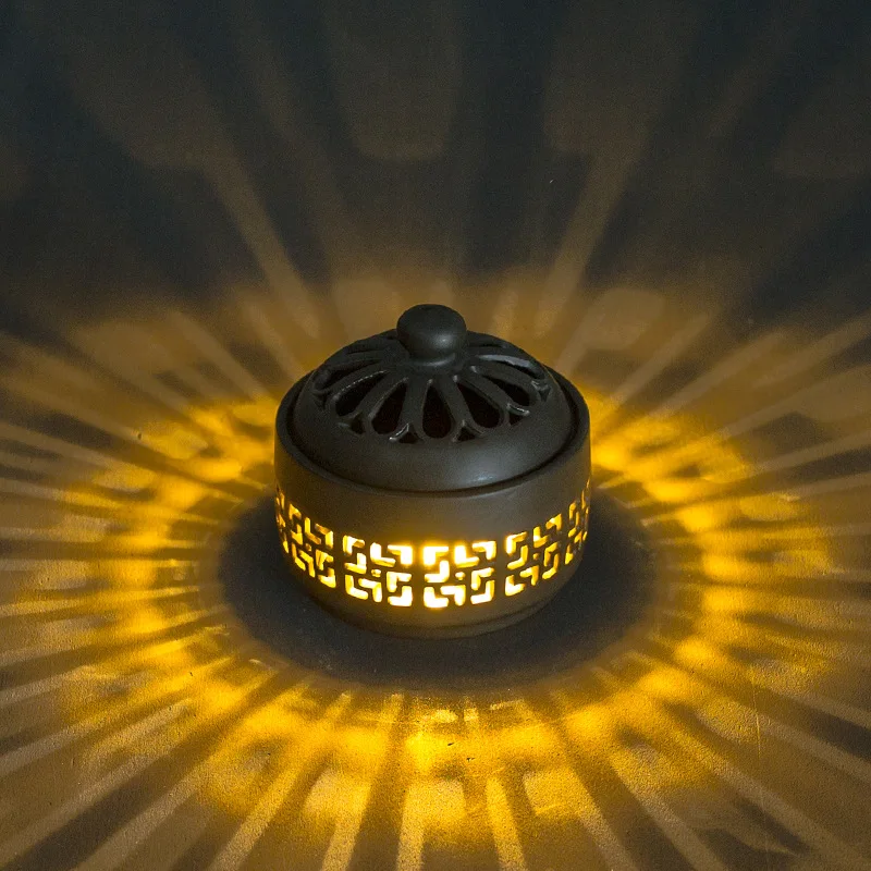 Горелка для благовоний с держателем ночной спирали|Благовония и курильницы| |