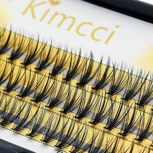 Ресницы для наращивания Kimcci, 0,07c, 20D, натуральные, мягкие