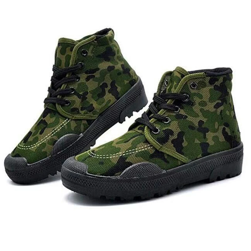 Autumn Boots Men Safety Shoes Unisex Outdoor Army Military Spring Canvas Couple Casual zapatos hombre | Обувь