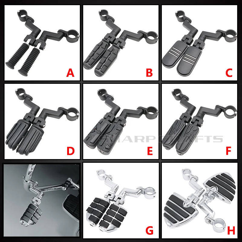 Подножки для шоссе 32 мм 1 25 дюйма защита от удара двигателя зажим подножки скобы