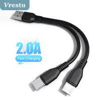 usb type c cable for samsung galaxy note 20 s21 micro kabel 2 in 1 splitter fast charging usbc microusb for android mobile phone