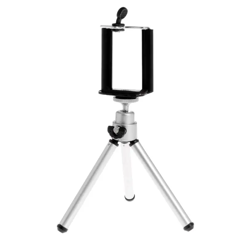 Tripod Stand With Clip Rotary Aluminium Alloy Holder For Phone Laser Level Digital SLR Camera |