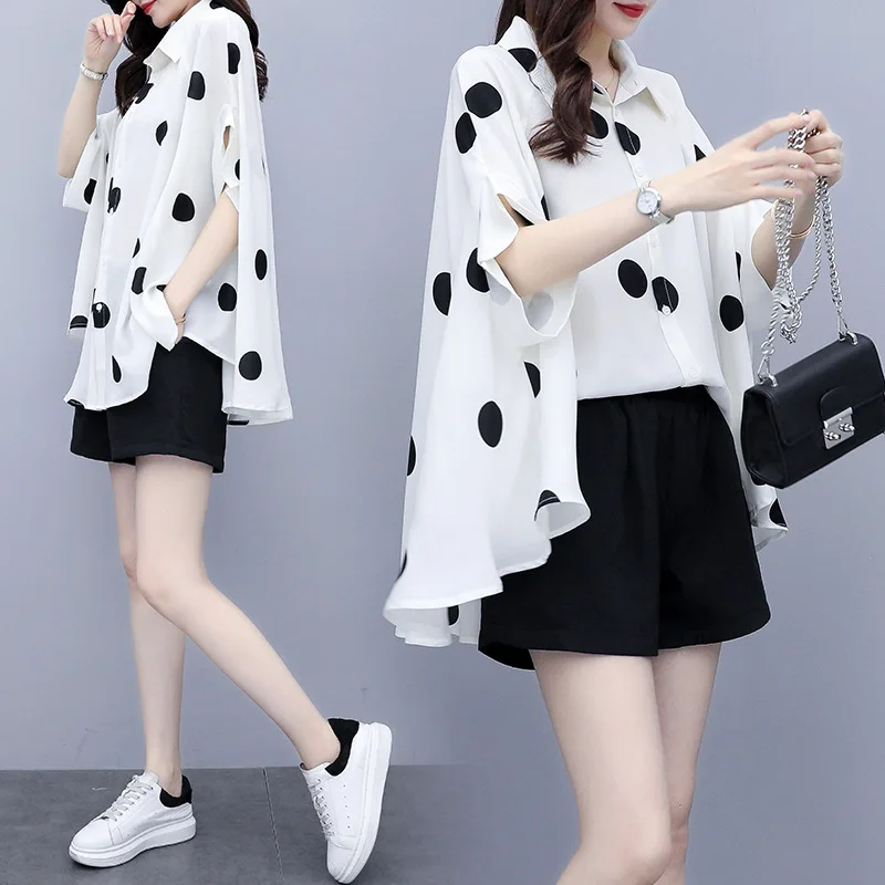 Летний женский комплект из двух предметов повседневный топ и шорты Женский