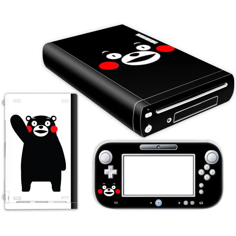 Милый дизайн для W ii U консоль крышка с пультом управления скины nasud w u наклейка