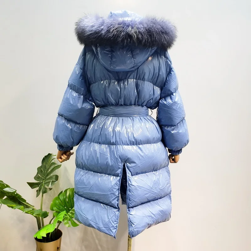 SHENGPALAE 2019 Новая модная зимняя куртка с капюшоном и меховым воротником на молнии
