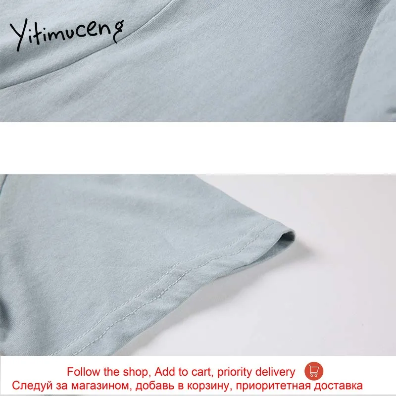 

Yitimuceng Pleated Dresses Women Summer Tie High Waist Unicolor White Gray Blue 2021 Korean Fashion New Preppy Style Sundress