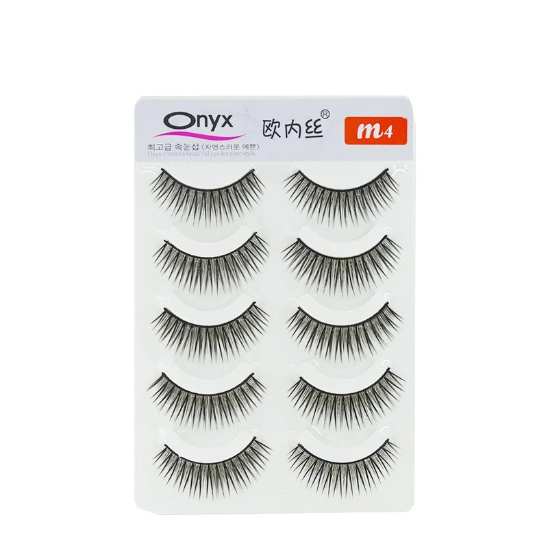 

5 пар накладных ресниц ручной работы