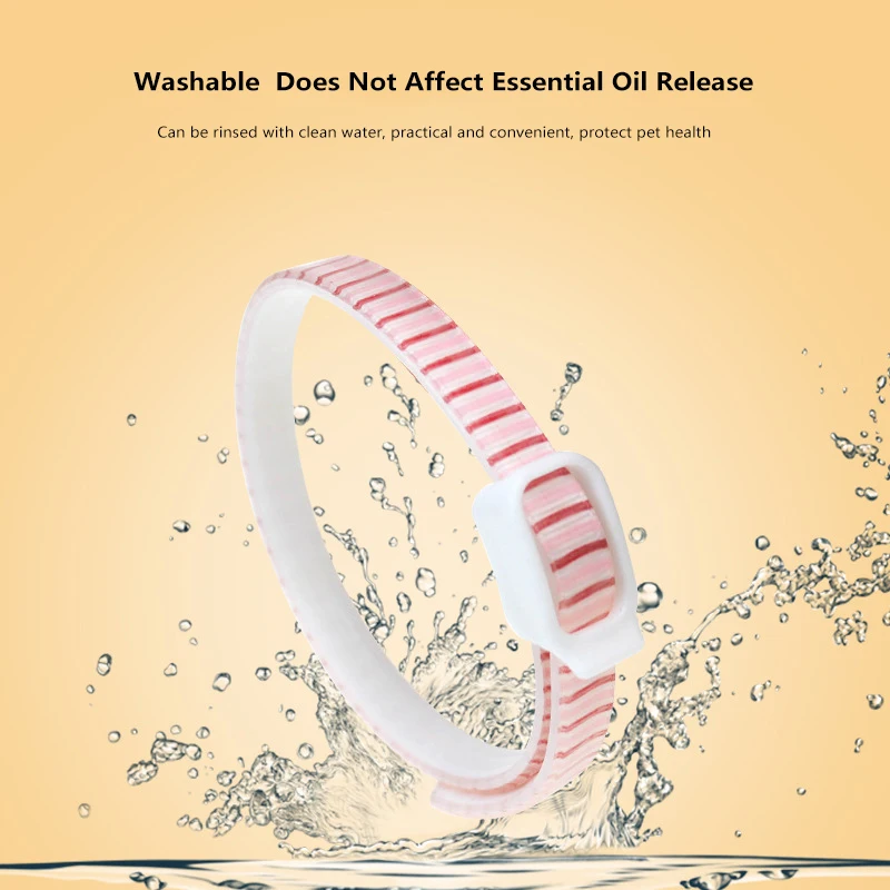 Анти блошиный ошейник для кошек регулируемое эфирное масло домашних животных