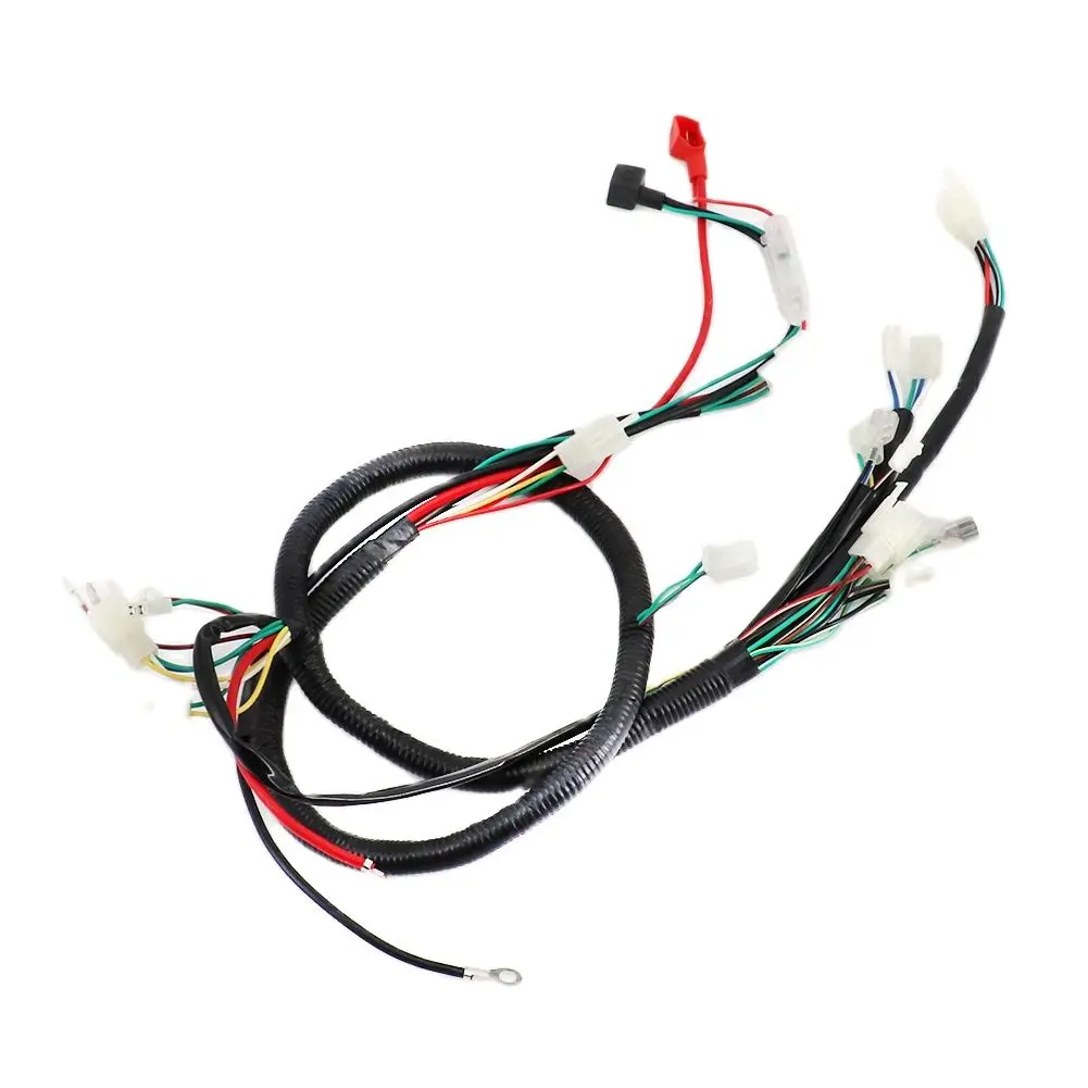 Motorcyclr Electrics Coil Wiring Loom Harness Kit For GY6 4-Stroke Four Wheelers Engine 125cc 150cc Scooter ATV