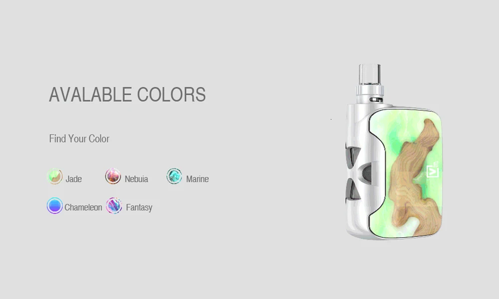 Vape kit 50 Вт испаритель 1500 мАч VivaKita Fusion kit электронная сигарета vape mod 0,25 Ом встроенный испаритель дропшиппинг