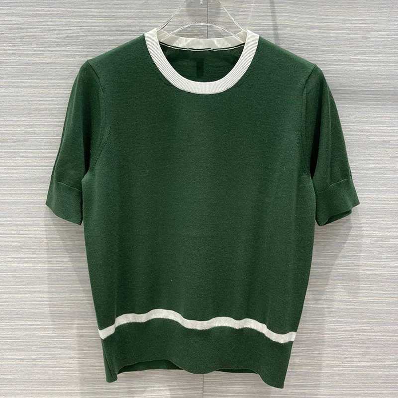 

2021 Women Slim Sweaters casual solid female pullover Short sleeve warm soft spring autumn winter Cashmere sweater