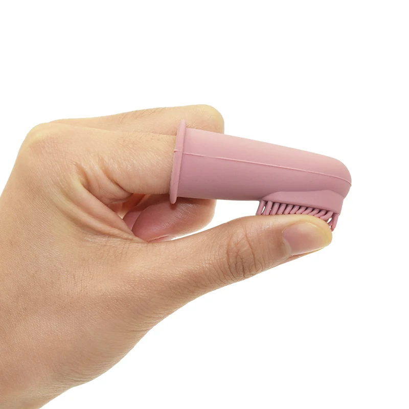 

Baby Soft Finger Toothbrush BPA Free Silicone Infant Tooth Teeth Clean Brush Food Grade Silicone Baby Oral Health Care