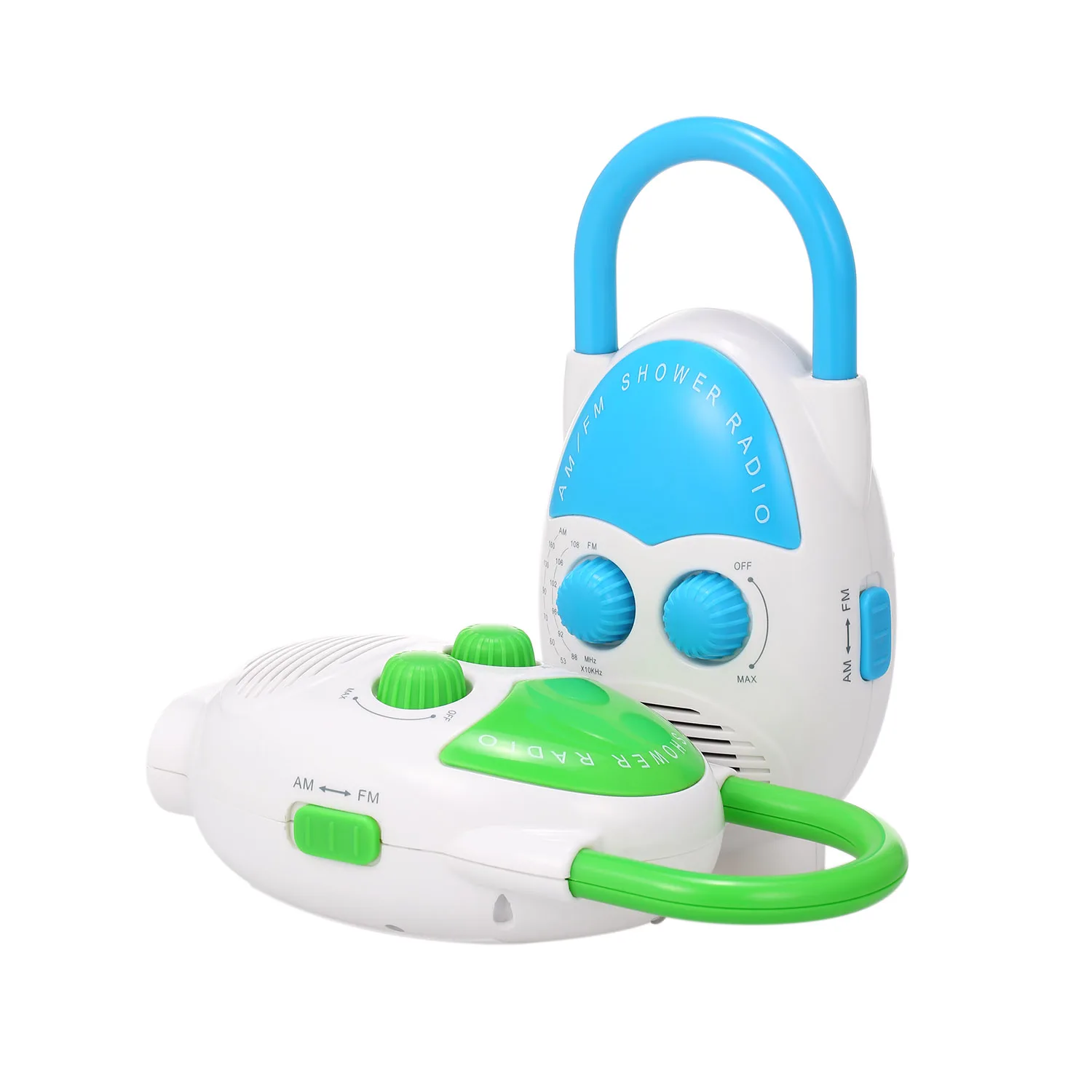 Миниатюрное AM/FM радио для душа водонепроницаемый подвесной музыкальный