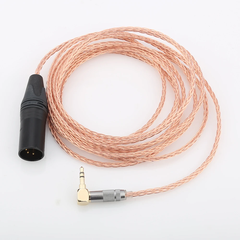 Audiocrast OCC медь 4pin XLR штекер до 3 5 мм стерео аудио адаптер кабель Модернизированный |