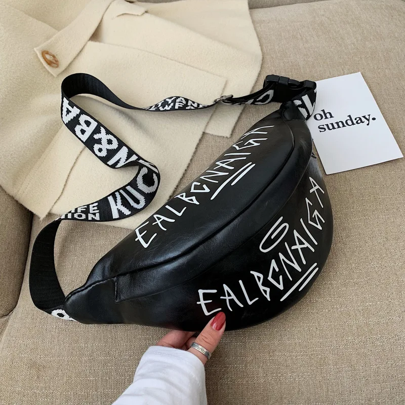 Женские сумки 2020 Новая модная простая маленькая поясная сумка из искусственной