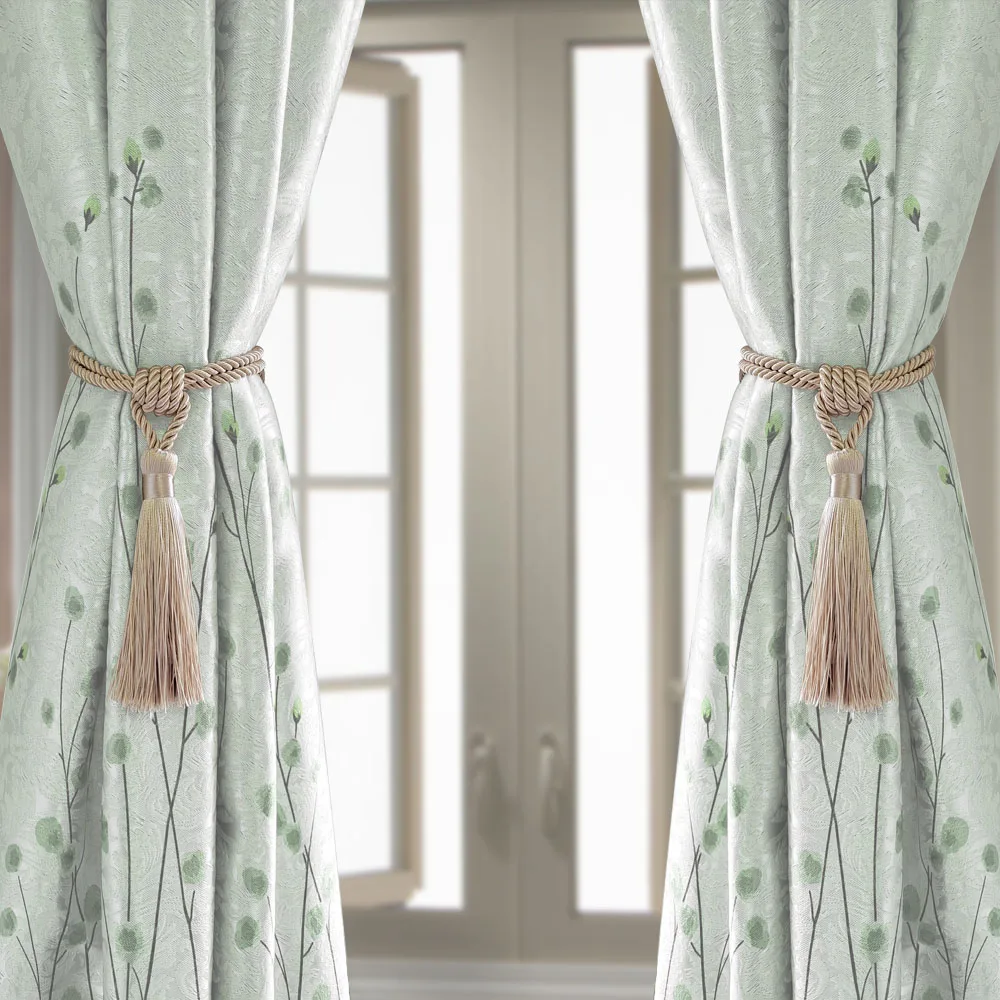 1 шт. декоративные зажимы для штор с кисточками|Декоративные аксессуары штор| |