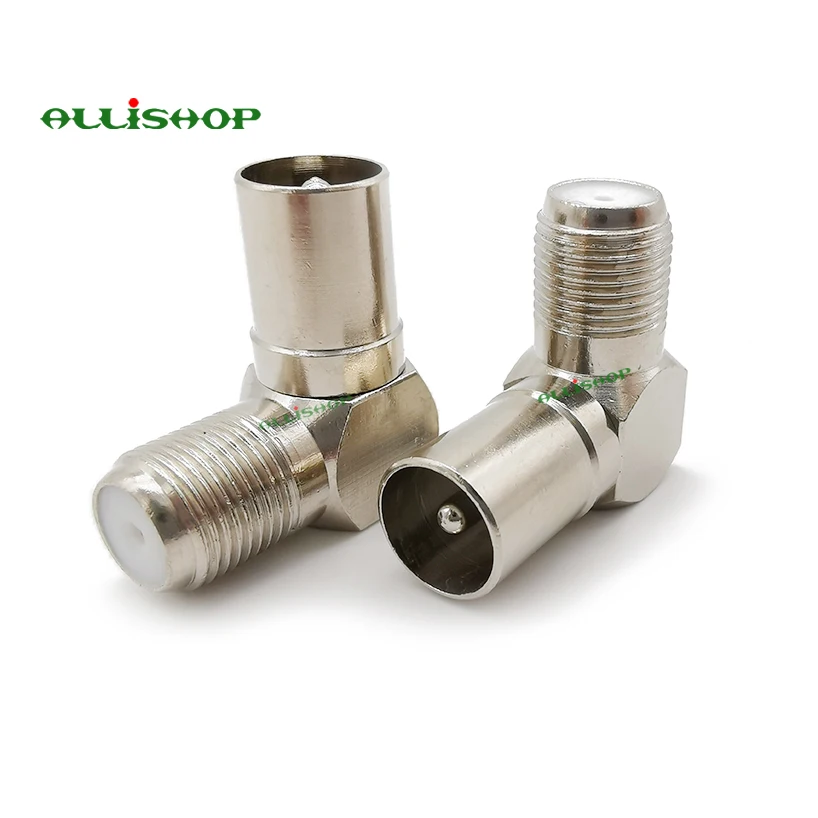 Кабельная антенна для телевизора под прямым углом 90 градусов радиочастотный