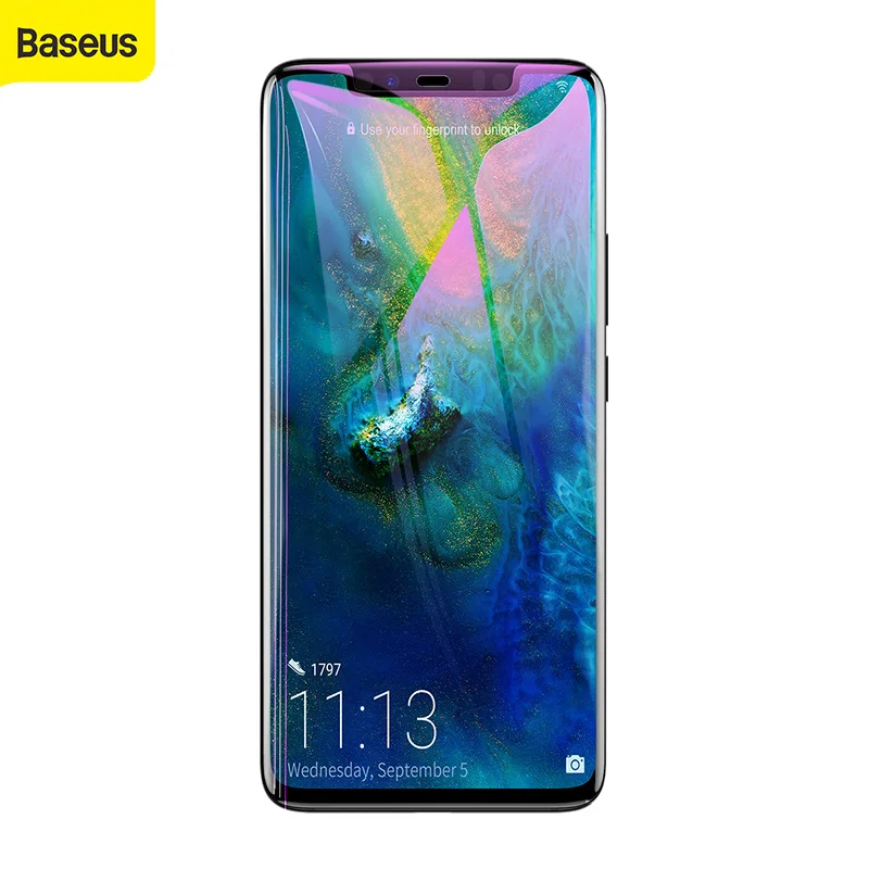 Защитное стекло Baseus закаленное 0 3 мм для HUAWEI Mate20 Pro | Мобильные телефоны и