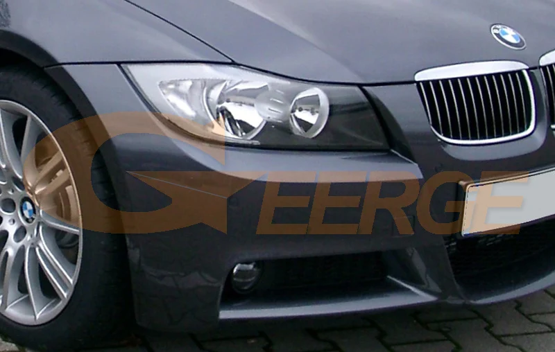 Для BMW 3 серии E90 E91 saloon touring 2005 2008 Галогеновые HD отличные ультра яркие C образные