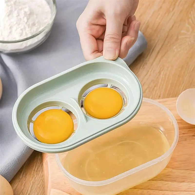 

Plastic Egg Separator White Yolk Sifting Home Kitchen Chef Dining Cooking Gadget Kitchen Egg Divider Tools Egg White Separator