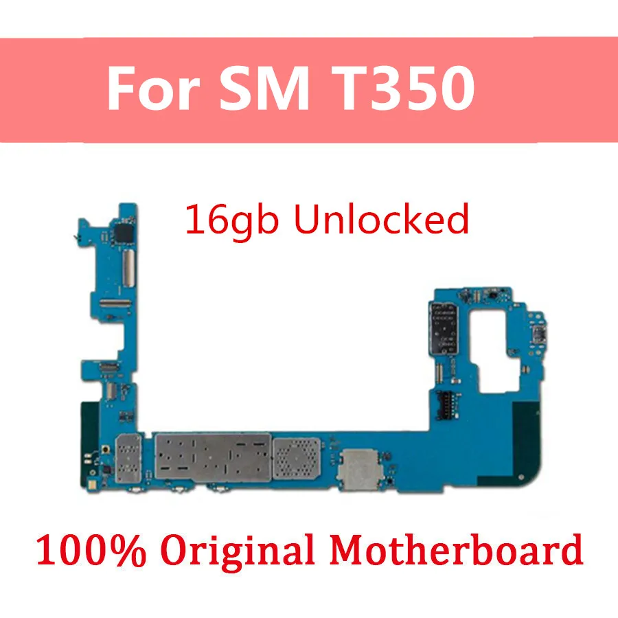 16GB Original Unlocked for Samsung Galaxy Tab A 8.0 T350 Motherboard Logic Board with Full Chips Mainboard Android System | Мобильные