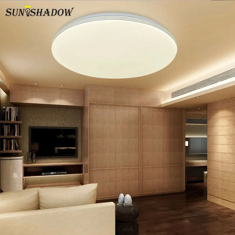 Ультра тонкий светодиодный потолочный светильник современная лампа для