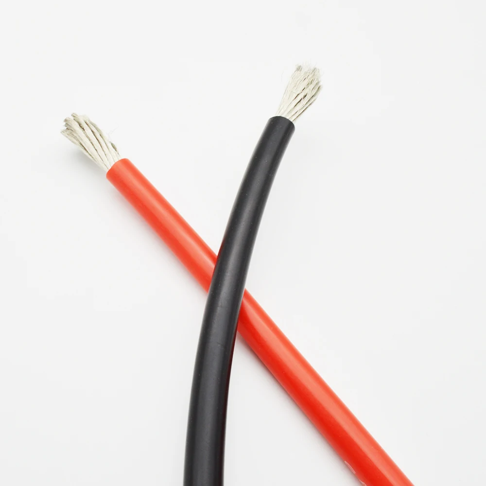SHENGPAI 8AWG теплостойкий кабель провод 1 метр мягкий силиконовый высокая