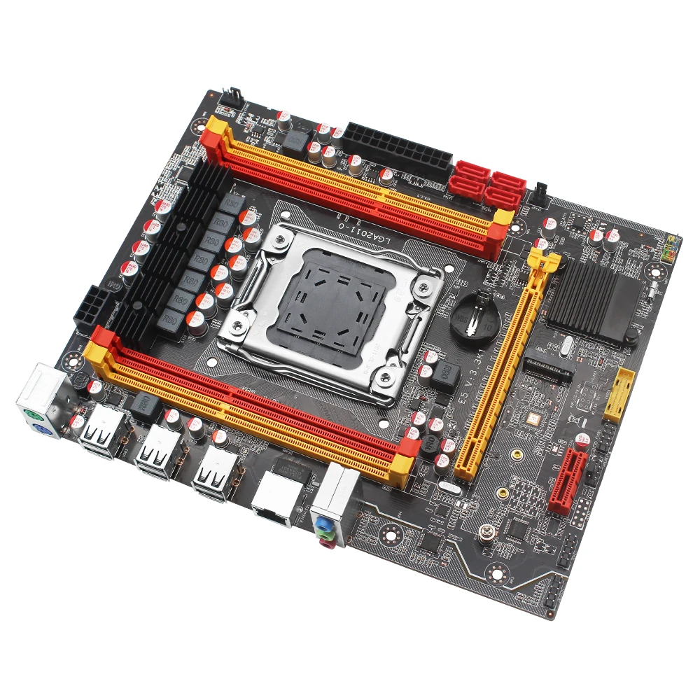 x79 desktop motherboard lga 2011 support intel xeon e5 v1v2 processor ddr3 ecc ram memory nvme m 2 sata3 0 e5 v3 3 free global shipping