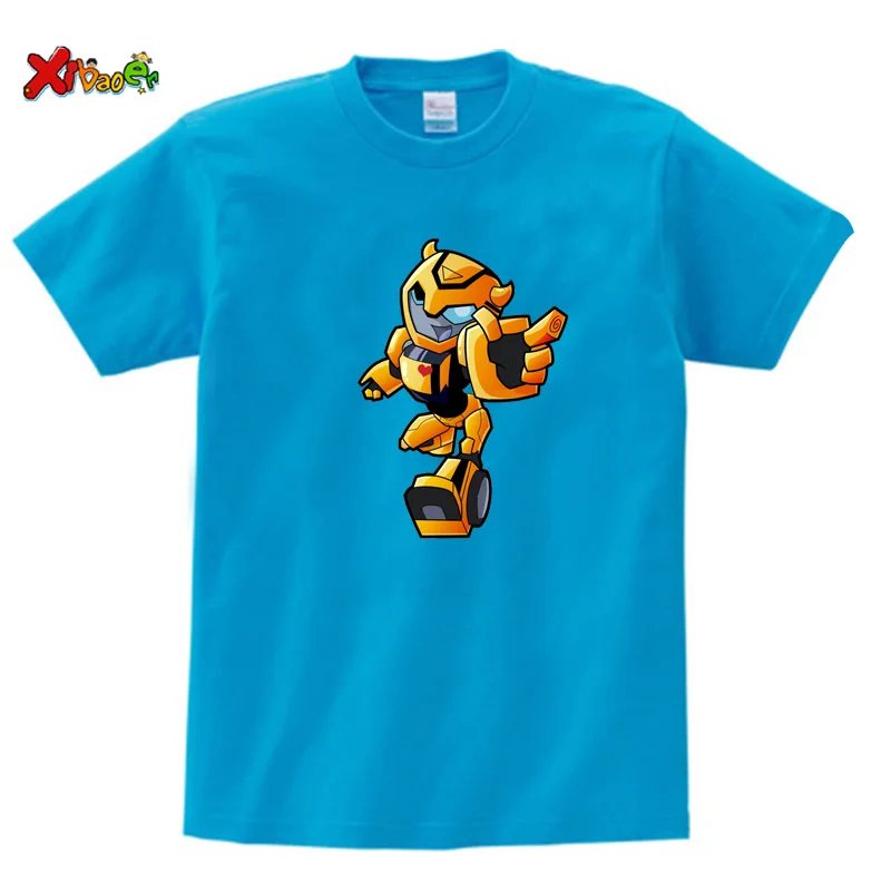 Футболка для мальчиков футболка с мультяшным принтом шмеля новинка 2020 модные