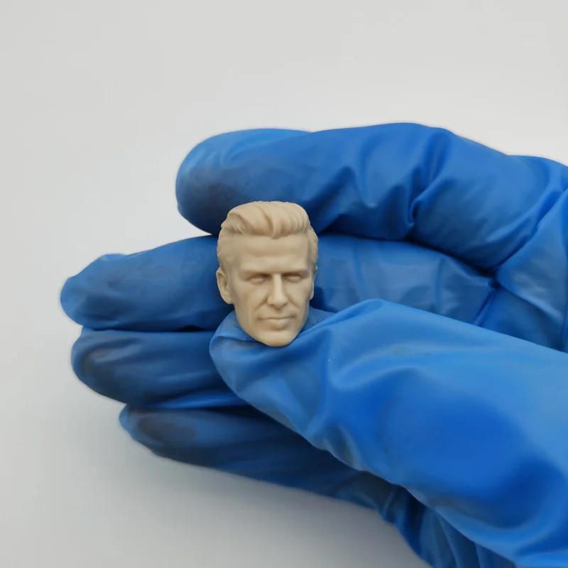 

Unpaint 1/12 David Beckham Head Sculpt Football Star for 6in Action Figure Toy