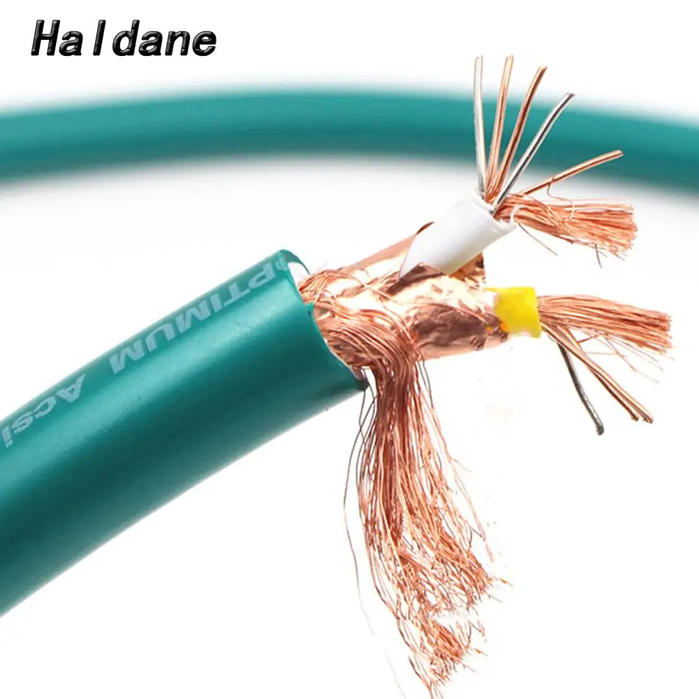 Медный аудио кабель для интерсоединения halданные HIFI ортофон 7N объемный Hi End