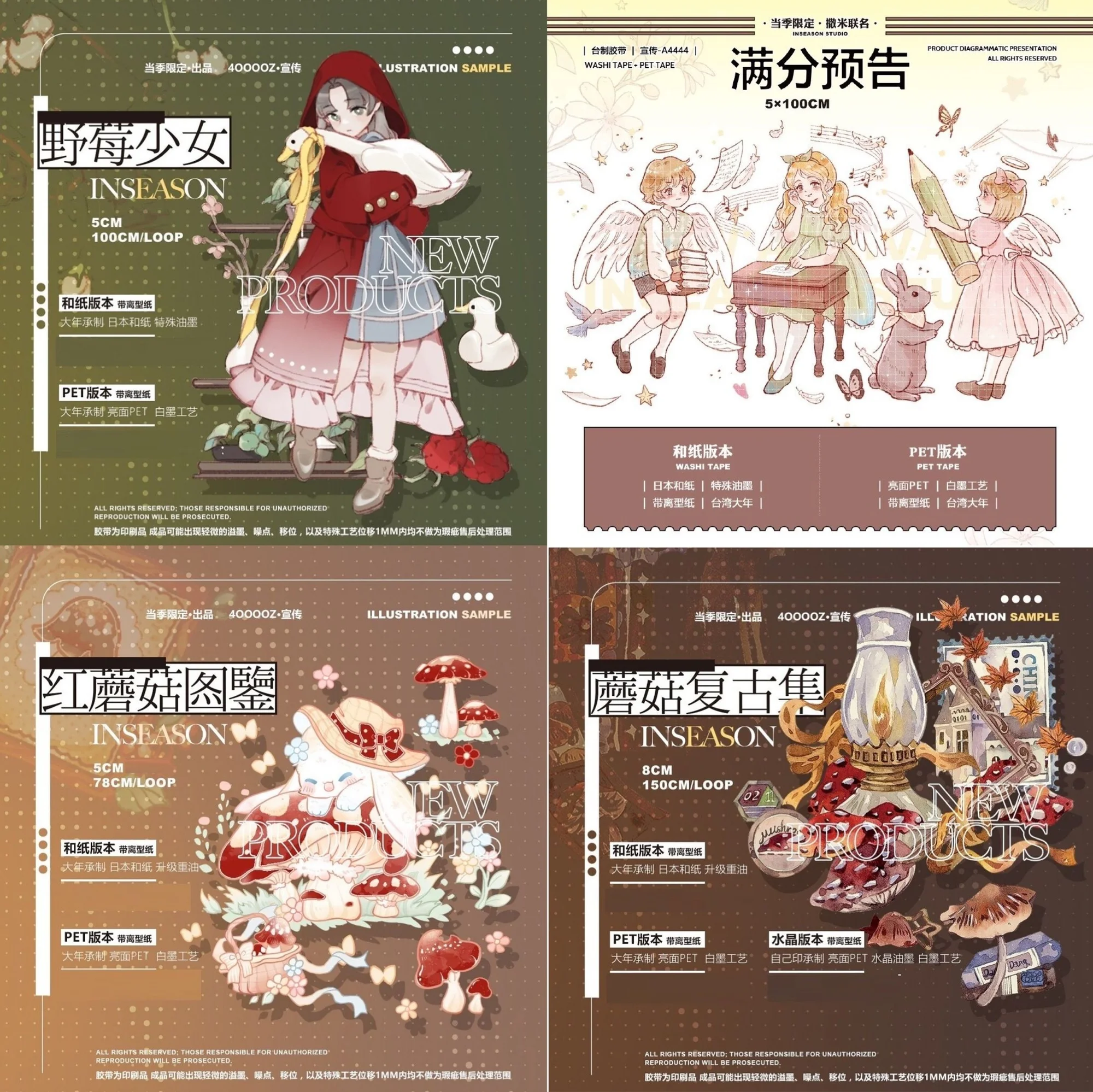 

1 loop New Pet Tape Collection Red Mushroom Current Season. Score Forecast