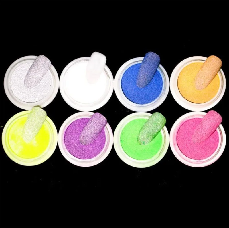 1 коробка Блестящий пыли светится в темноте для бара диско сверкающий пигмент