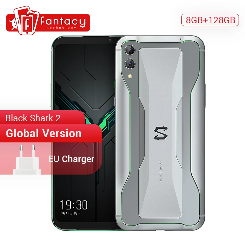 Xiaomi Black Shark глобальная версия 2 8 ГБ 128 игровой телефон Восьмиядерный Snapdragon 855 6 39