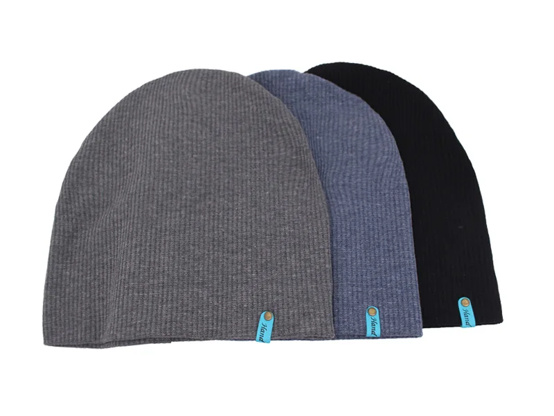 Бренд Skullies Beanies мужские зимние шапки для женщин вязаная шапка мужская Famale Gorro теплая шапка однотонная Beany Мужская зимняя шапка