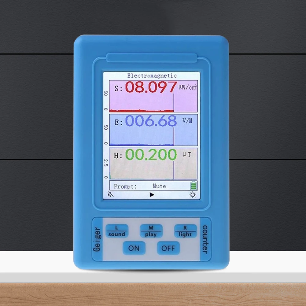 

High-precision Electromagnetic Radiation Detector Professional EMF Meter for Router Mobile Phone Base Station High-voltage Tower