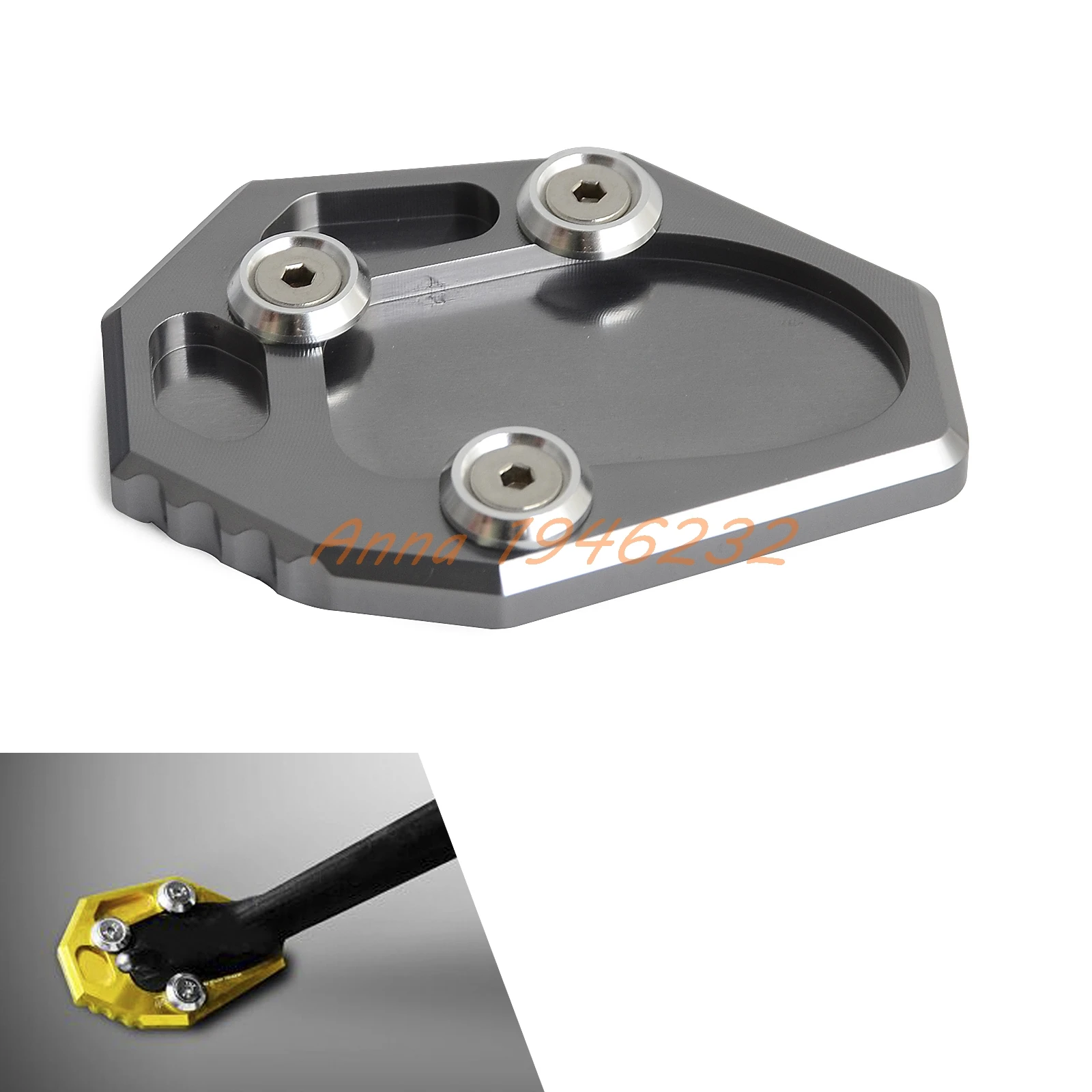 Мотоциклетные Подставки Pad боковая стойка Поддержка для Yamaha MT 07 2014 2015 2016 FZ6 S2 ABS 2004