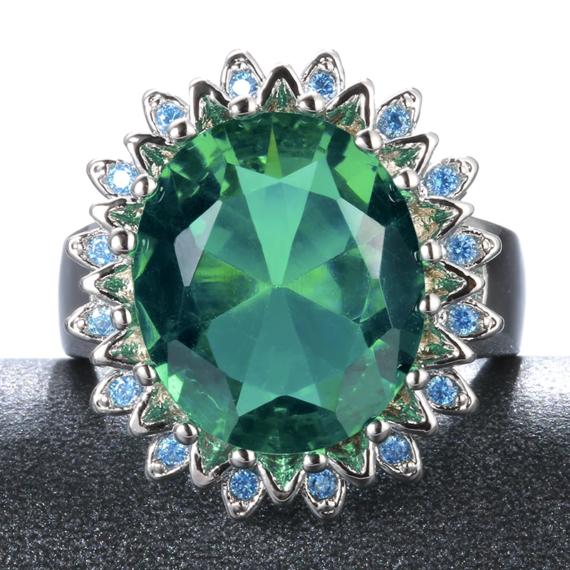 Женское кольцо в стиле бохо Vinregem свадебное из стерлингового серебра 925 пробы с