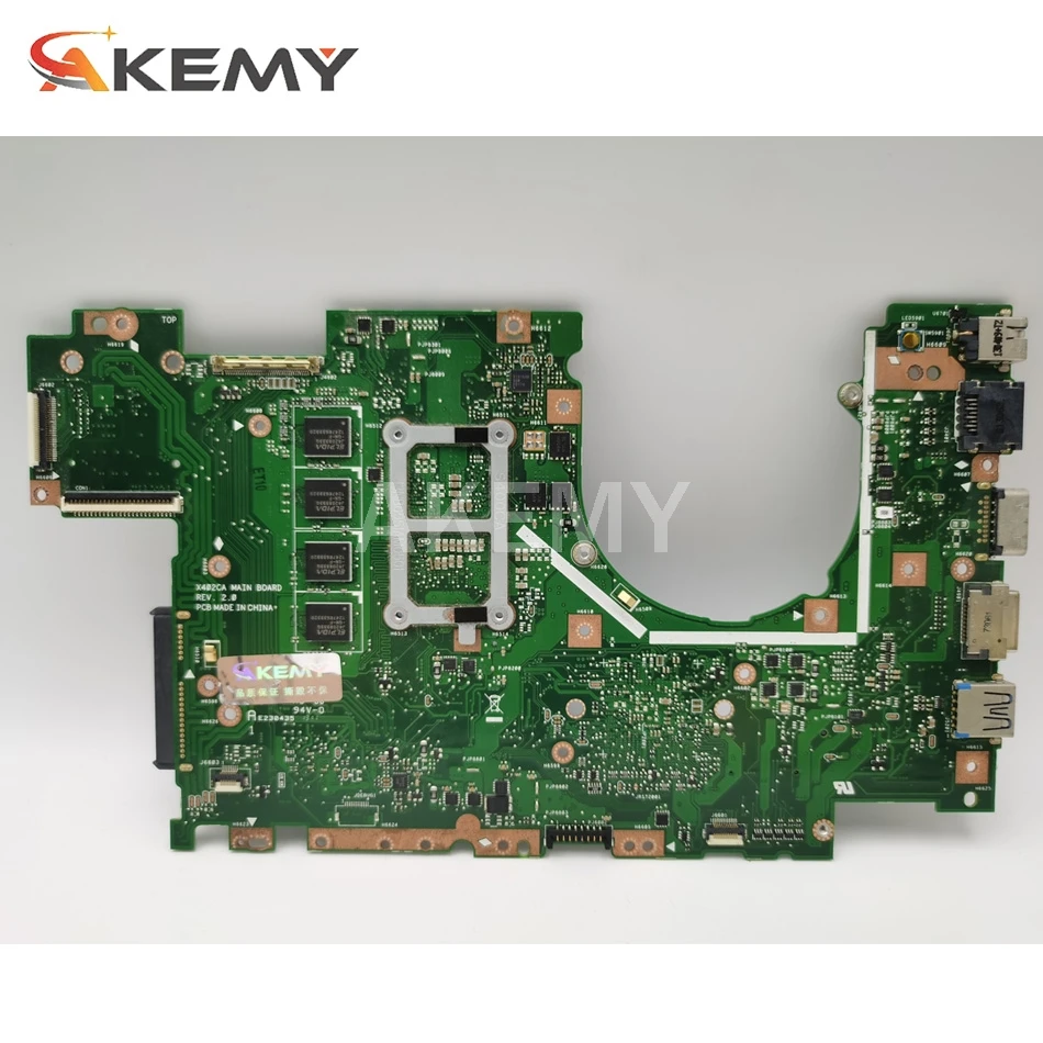 Материнская плата X402CA X502CA с процессором I3 I5 I7 4 Гб ОЗУ материнская для ноутбука Asus