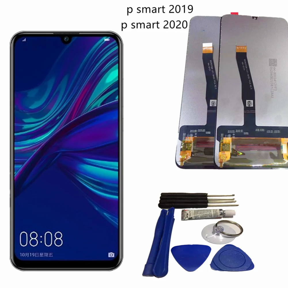 Оригинальный ЖК дисплей для HUAWEI p smart 2019/p 2020 с сенсорным экраном и дигитайзером в