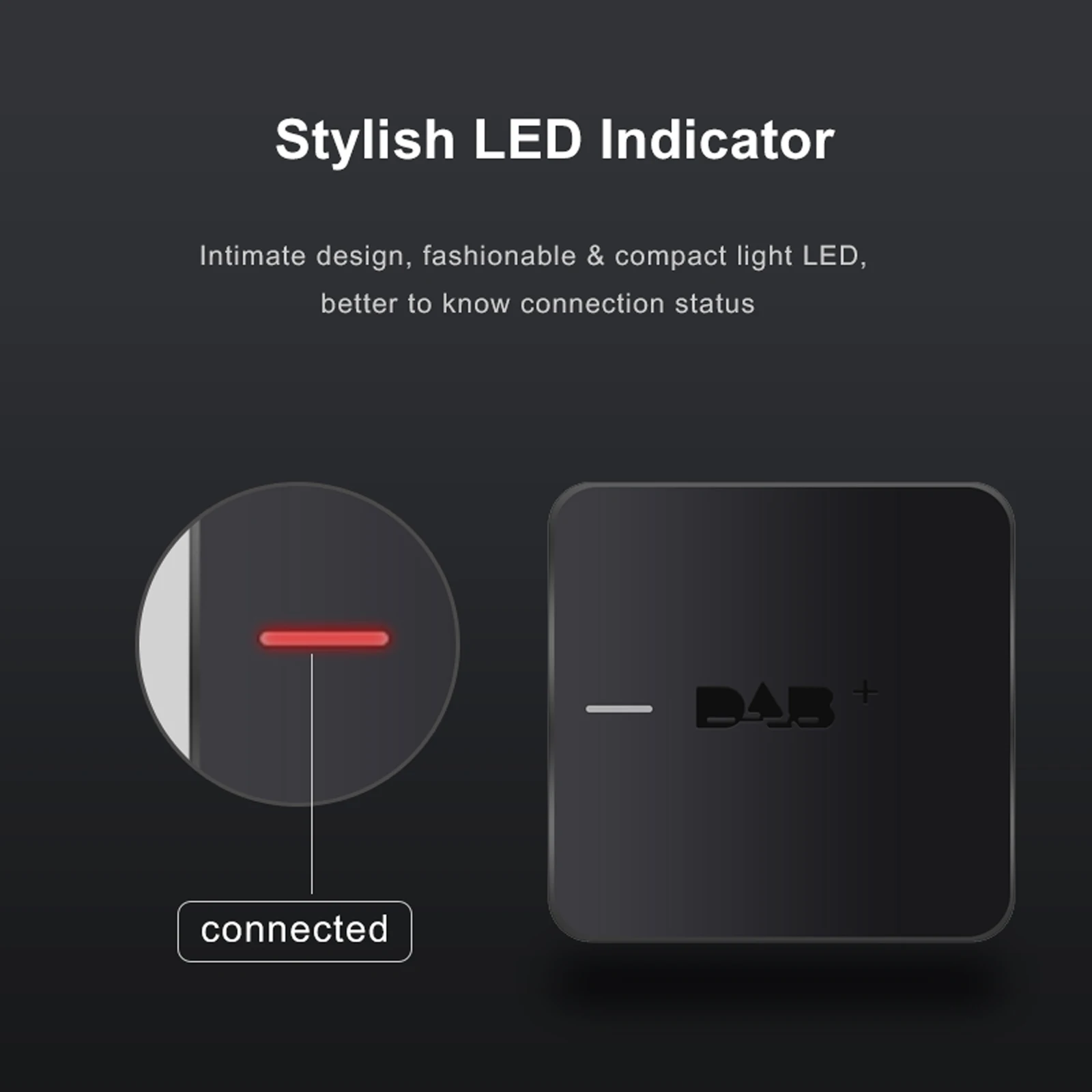 Цифровая радиоантенна docooler DAB plus Box тюнер с FM-трансмиссией и питанием от Type-C для