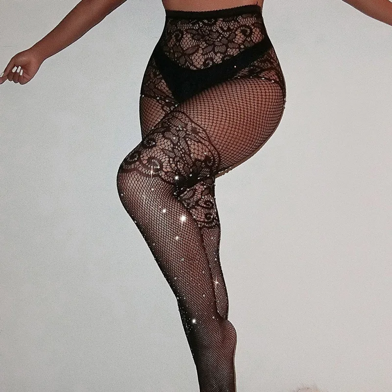 OMHXZJ оптовая продажа женское сексуальное нижнее белье колготки в сеточку